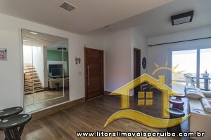 Casa - Sobrado com 5 dormitórios (sendo 5 suite(s)) a 0,00 metros praia.