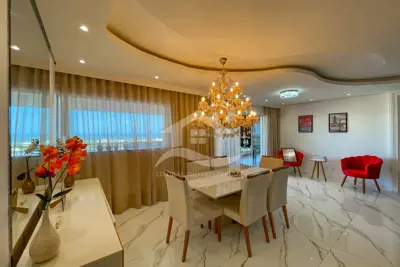 Apartamento - Amplo com 3 dormitórios (sendo 2 suite(s)) a 550,00 metros praia.