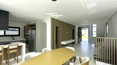 Casa - Sobrado Novo com 4 quartos (sendo 4 suite(s)) a 1000,00 metros praia.