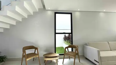 Casa - Sobrado Novo com 4 quartos (sendo 4 suite(s)) a 1000,00 metros praia.