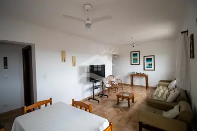 Apartamento - Amplo com 3 dormitórios (sendo 1 suite(s)) a 400,00 metros praia.