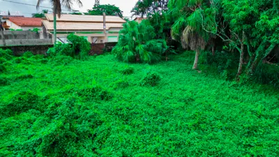 Terreno - Amplo com  quartos  a 200,00 metros praia.