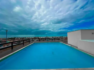 Apartamento - Amplo com 2 quartos (sendo 0 suite(s)) a 400,00 metros praia.