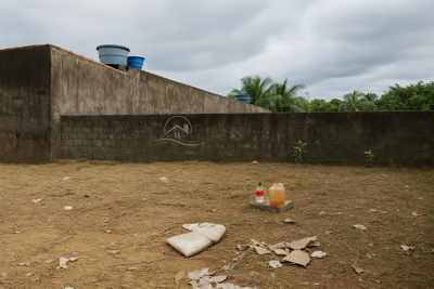 Terreno - Amplo com  quartos  a 4700,00 metros praia.