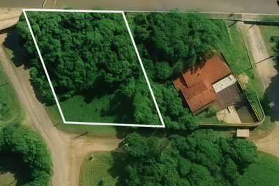 Terreno - Esquina com  quartos  a 2,00 metros praia.