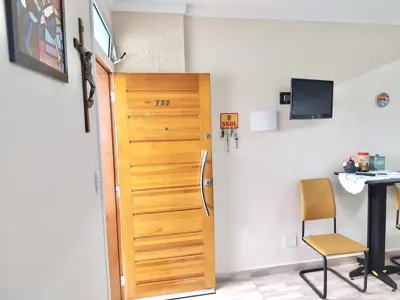 Apartamento - Alto com 1 quartos  a 10,00 metros praia.