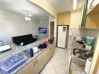 Apartamento - Amplo com 1 quartos  a 400,00 metros praia.