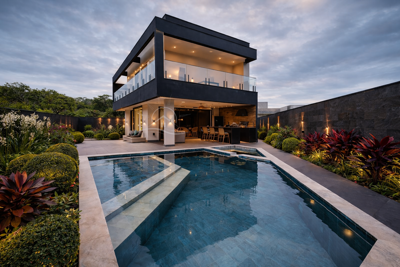 Casa - Sobrado com 6 quartos (sendo 6 suite(s)) a 1500,00 metros praia.