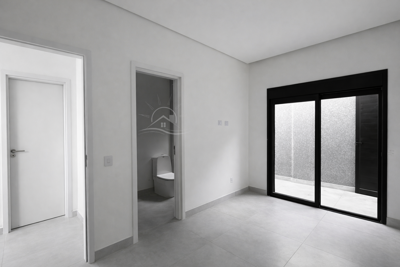 Casa - Sobrado Novo com 4 quartos (sendo 4 suite(s)) a 1400,00 metros praia.