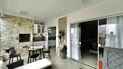 Apartamento - Alto com 3 quartos (sendo 2 suite(s)) a 700,00 metros praia.