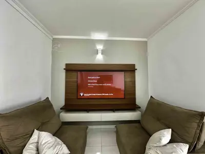 Casa - Térrea com piscina com 2 quartos (sendo 1 suite(s)) a 200,00 metros praia.