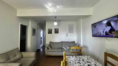 Apartamento - Alto com 2 quartos  a 0,00 metros praia.