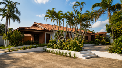Casa - Térrea com Edícula com 3 quartos (sendo 1 suite(s)) a 73,00 metros praia.