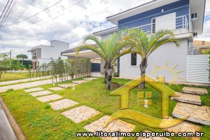 Casa - Sobrado com 4 dormitórios (sendo 4 suite(s)) a 1000,00 metros praia.