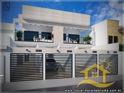 Casa - Sobreposta / alto com 3 dormitórios (sendo 1 suite(s)) a 400,00 metros praia.
