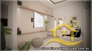 Casa - Sobreposta / alto com 3 dormitórios (sendo 1 suite(s)) a 400,00 metros praia.