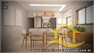Casa - Sobreposta / alto com 3 dormitórios (sendo 1 suite(s)) a 400,00 metros praia.