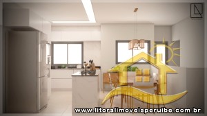 Casa - Sobreposta / alto com 3 dormitórios (sendo 1 suite(s)) a 400,00 metros praia.