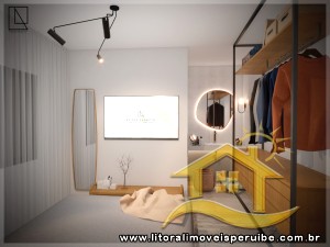 Casa - Sobreposta / alto com 3 dormitórios (sendo 1 suite(s)) a 400,00 metros praia.