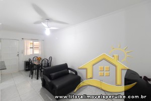 Apartamento - Amplo com 2 quartos (sendo 1 suite(s)) a 500,00 metros praia.