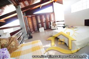 Casa - Sobrado com 4 quartos (sendo 4 suite(s)) a 500,00 metros praia.