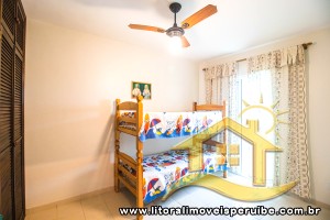 Apartamento - Amplo com 3 dormitórios (sendo 1 suite(s)) a 350,00 metros praia.