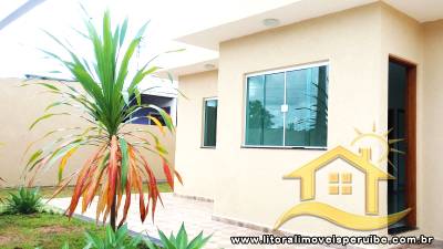 Casa - Térrea com 2 quartos (sendo 1 suite(s)) a 2000,00 metros praia.