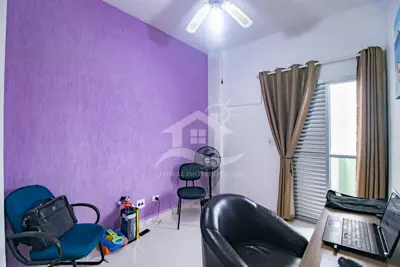 Apartamento - Amplo com 3 dormitórios (sendo 1 suite(s)) a 20,00 metros praia.