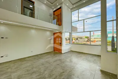 Casa - Sobrado Novo com 5 dormitórios (sendo 5 suite(s)) a 1200,00 metros praia.