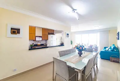 Apartamento - Amplo com 3 dormitórios (sendo 2 suite(s)) a 400,00 metros praia.