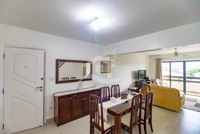 Apartamento - Amplo com 3 dormitórios (sendo 1 suite(s)) a 400,00 metros praia.